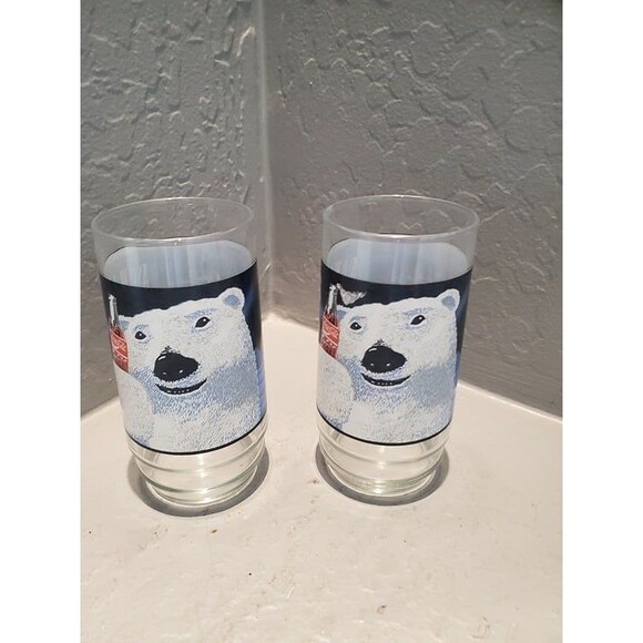 Other - Coca Cola Polar Bear Glasses